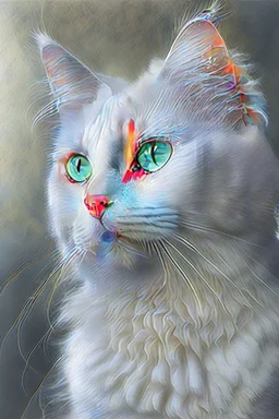 white cat