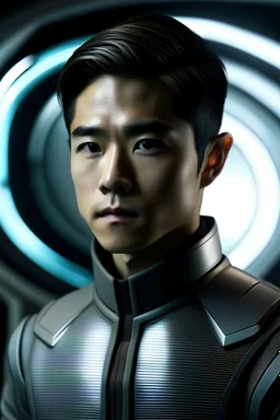 Half-Asian Futuristic Actor