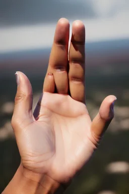 pefect human hand