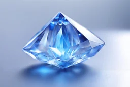 a little cosmic lightblue magic big crystal