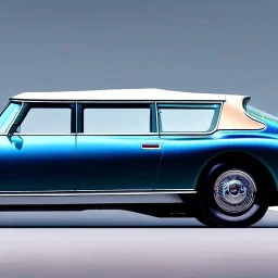 fullbody Drawing of 'sketch of 69 Citroën DS',intricate detail,andrea bonelli,Kilian Eng,Ohrai,evan lee,Aleksandr Sidelnikov,KyuYong Eom,three quarters frontal aerial view,toned colors,32k