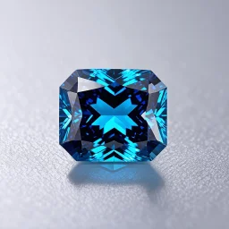 a beautiful blue diamond in the rough