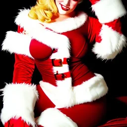 lusty, gorgeous Ms. Claus