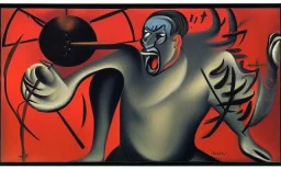 Devil angry by FRANCIS PICABIA