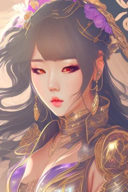 Korean, Singer, K/DA, K-pop idol, Medieval fantasy, Asian, Female