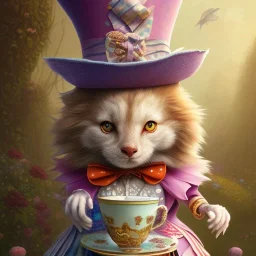 "Mad Hatter" book character of "Alice in the wonderland", detailed eyes, elegant,sarcastic smile, by Disney,Chie Yoshii,