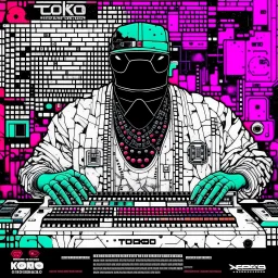 Contest music producer tekno korg posterizzato