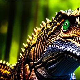 ultra detailed fullbody portrait+zoomout of JURASSIC PARK T-REX roaring, extremely detailed digital painting, intrincate,intense stare, extremely detailed face,crystal clear Big Glowing eyes, mystical colors , perfectly centered image, perfect composition, rim light,extremely sharp detail, finely tuned detail, beautiful lighting, 8k, stunning scene, raytracing, anatomically correct, in the style of robert e howard and Ken Kelley and Ohrai Noriyoshi and Simon Bisley