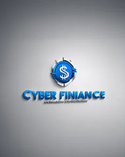 Cyber Finance logo Simple, easy and beautiful logo
