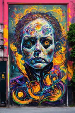 vibrational discord; Lowbrow Neo-Surrealistic Street Art