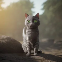 ninja cat full body detail, unreal 5, octane render,cinema4d, dynamic lighting, 8k, redshift render, highly, hyperrealism ultra detailed, hyper realistic.