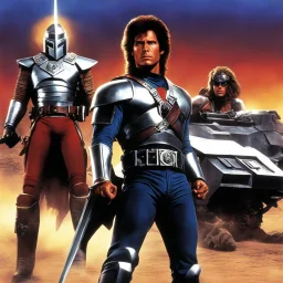 Metalstorm: The Destruction of Jared-Syn (1983) Set in a distant future where humanity struggles to survive on a desert world plagued by violent gangs and supernatural forces, Metalstorm follows a lone ranger on a quest for vengeance against the enig- matic warlord Jared-Syn.