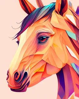 A detailed illustration face horse, fire, t-shirt design, in the style of Studio Ghibli, pastel tetradic colors, 3D vector art, cute and quirky, fantasy art, watercolor effect, bokeh, Adobe Illustrator, hand-drawn, digital painting, low-poly, soft lighting, bird's-eye view, isometric style, retro aesthetic, focused on the character, 4K resolution, photorealistic rendering, using Cinema 4D, vector logo, vector art, put word "FuriuS", 2d, emblem, 2d, use pasten colors