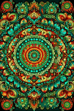 manadala trance art