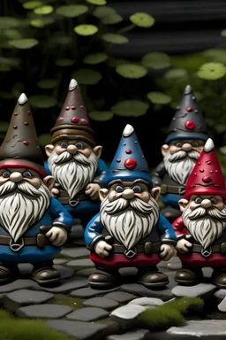Angry gang of gnomes