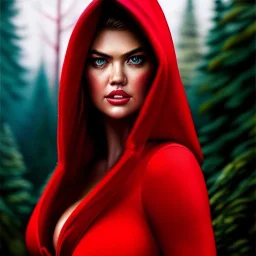 Ultra detailed fullbody Portrait in oil on canvas of kate upton as busty Red Riding Hood wearing minimal skintight suit,intense stare,wearing tight corset,extremely detailed digital painting, extremely detailed face,crystal clear Big eyes, mystical colors ,perfectly centered image, ,perfect composition, rim light, beautiful lighting,masterpiece,16k, stunning scene, raytracing, anatomically correct, in the style of robert e howard and Ken Kelley and Ohrai Noriyoshi and Simon Bisley