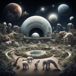 Interstellar zoological gardens.