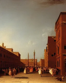 A canaletto painting