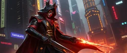 saviour thief king, cyberpunk setting