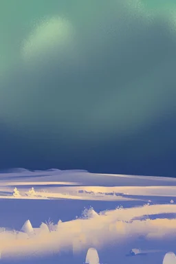 snow simple paint landscape background