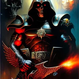 portrait oil on canvas, Death Dealer ,comic book cover, mystical colors,insanely detailed,realistic,intrincate detail, 16k resolution, masterpiece,Frank Frazetta,Alex Horley, Simon Bisley,Oscar chichoni