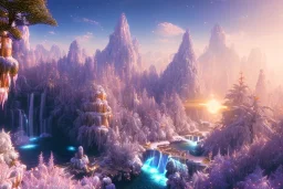  white and gold crystal cosmic background，waterfall, full of details, smooth, bright sunshine，soft light atmosphere, light effect，vaporwave colorful, concept art, smooth, extremely sharp detail, finely tuned detail, ultra high definition, 8 k, unreal engine 5, ultra sharp focus