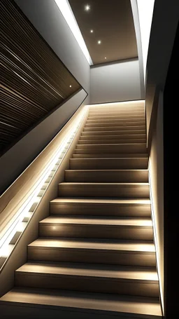 stairway with space concept