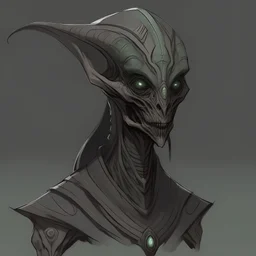 Character desgin of an alien race called Dhaizaer