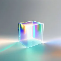 3d holographic glow on infinite white background, glow, glass effect, 4k. sober. fintech