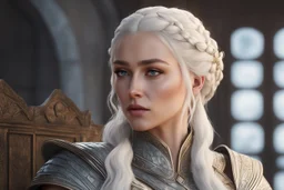 Daenerys Targaryen in 8k Afukuro anime artstyle , Targaryen them, white costum, close picture, highly detailed, high details, detailed portrait, masterpiece,ultra detailed, ultra quality