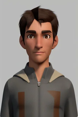 Appearance: Ari has a mixed-race skin tone with a light brown complexion. He has dark hair in a page boy haircut, and his hair length could be somewhere in-between long and short. His face is thin with high cheekbones and dark eyes that are often full of emotion. He stands at around 5 feet 7 inches tall, with a lean build that suggests he doesn't engage in a lot of physical activity. He is of average attractiveness.