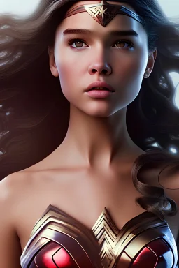 4K Ultra-HD -- Hailee Steinfeld as Wonder Woman --4k Ultra-HD--Hyper realistic--Cinema lighting