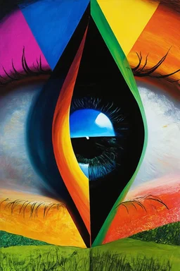 The splitting prism; technicolor surrealistic expressionism