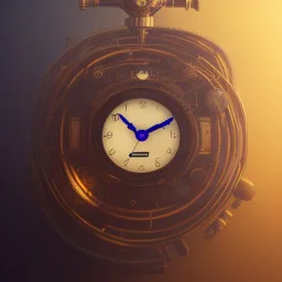 Steampunk clock,steampunk center composition, ultra realistic, shiny, smooth, studio quality, octane render, Surrealism, Triadic colour scheme,glow-stick, ambient lighting,nightclub lighting, polaroid, 100mm, --ar 1:1 --v4