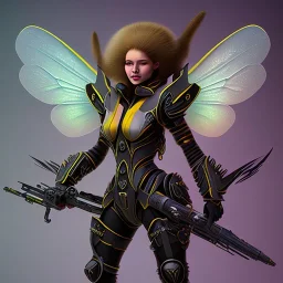 bumblebee fairy warrior