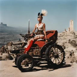 [Jason and the Argonauts (1963)] Tank Girl on a ancient greek war chariot