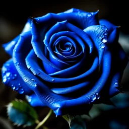 blue rose image