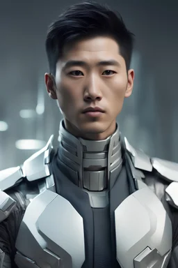 Half-Asian Futuristic Actor