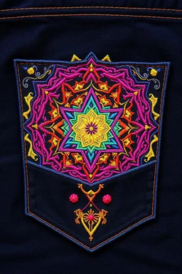 pocket myriad sacred scalar geometry embroidery