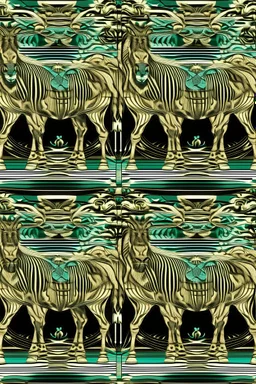 Stereoscope pattern image of an animal