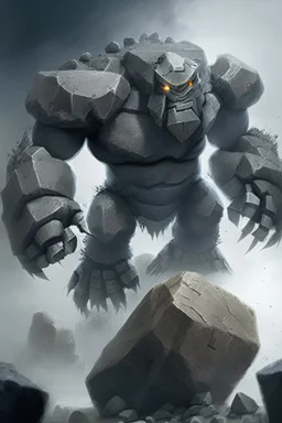 stone storm monster golem