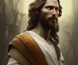 mdjrny-v4 style, dramatic lighting, epic photo, historically accurate depiction of Jesus Christ, detailed, hyperrealistic, octane render, cinematic, by Anna dittman