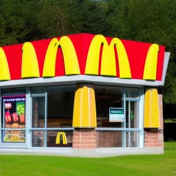 McDonald's as a Windows 95 background