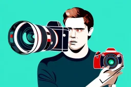 Vector DSLR Camera Photography Vector Vector Illustration Pattinson Vector Photo Vector Vector Illustration Vector