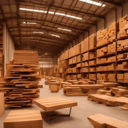 a warehouse full of inspiring wood furniture