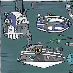 plankton spaceships old school