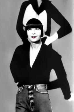 Louise brooks on jeans