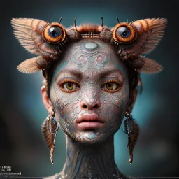 Insanely detailed photograph of an elaborate beautiful hawk goddess intricate glowing skin eyes intricate hawk lashes fur dress hyperdetailed painting by Anna Dittmann Huang Guangjian and Dan Witz CGSociety ZBrush Central steampunk album cover art 4K 64 megapixels 8K resolution HDR Greek shiny space colours jewelry celestial hair eyes light"