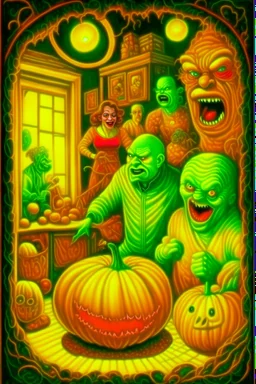 Halloween Art by, Robert Williams, Todd Schorr, Alex Alemany