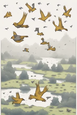 space invaders but with birds